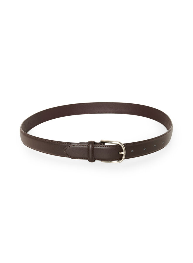 Ceinture InWear Ryder à boucle argent brun marron