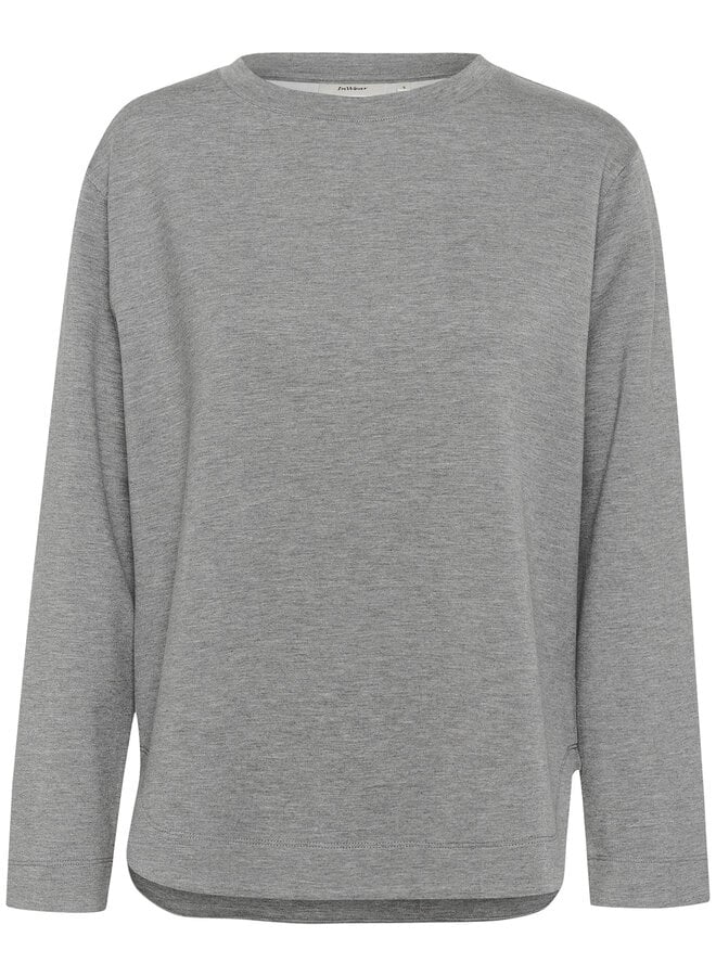 Chandail InWear Gincent à manches longues gris mélange