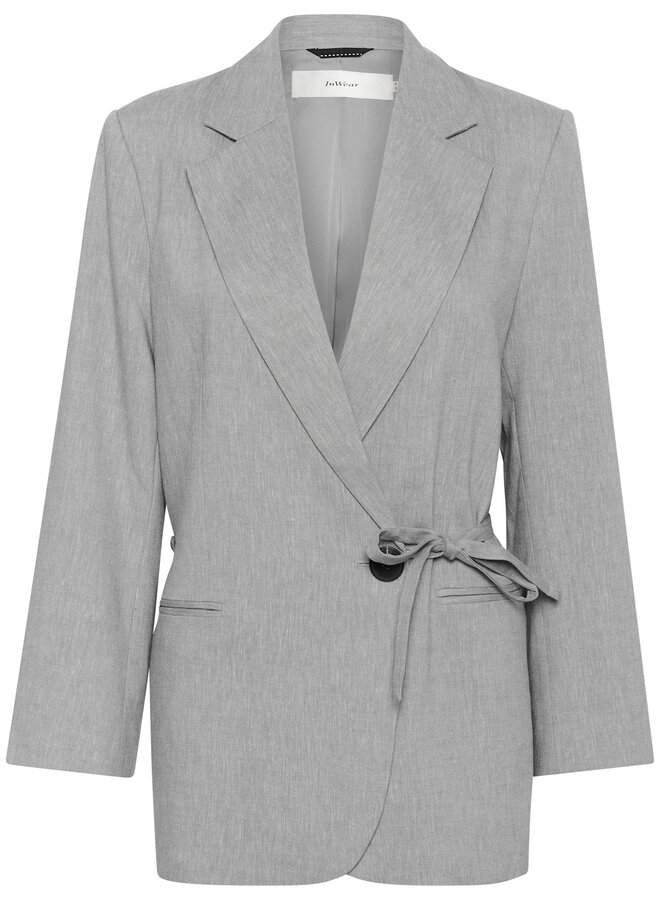 Veston InWear Yan gris granite mélange