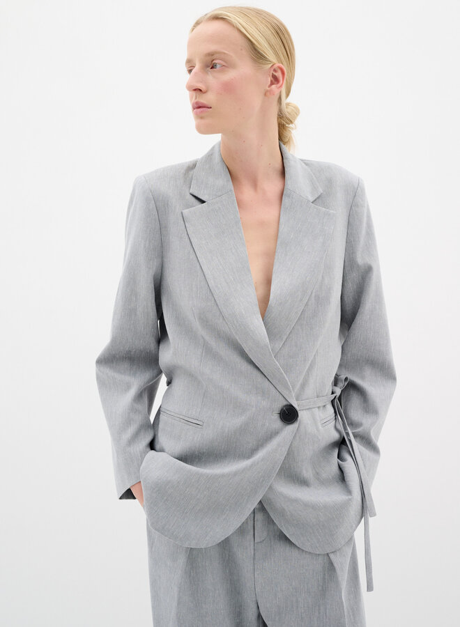 Veston InWear Yan gris granite mélange