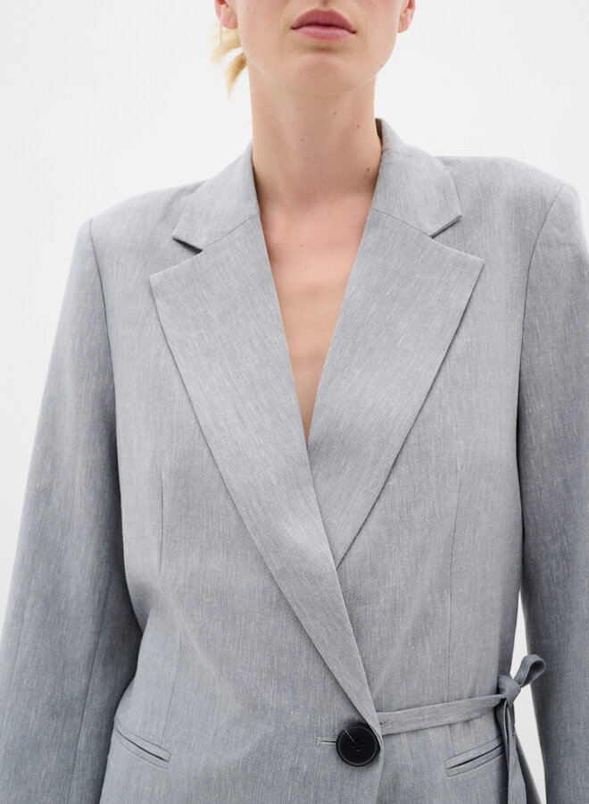 Veston InWear Yan gris granite mélange