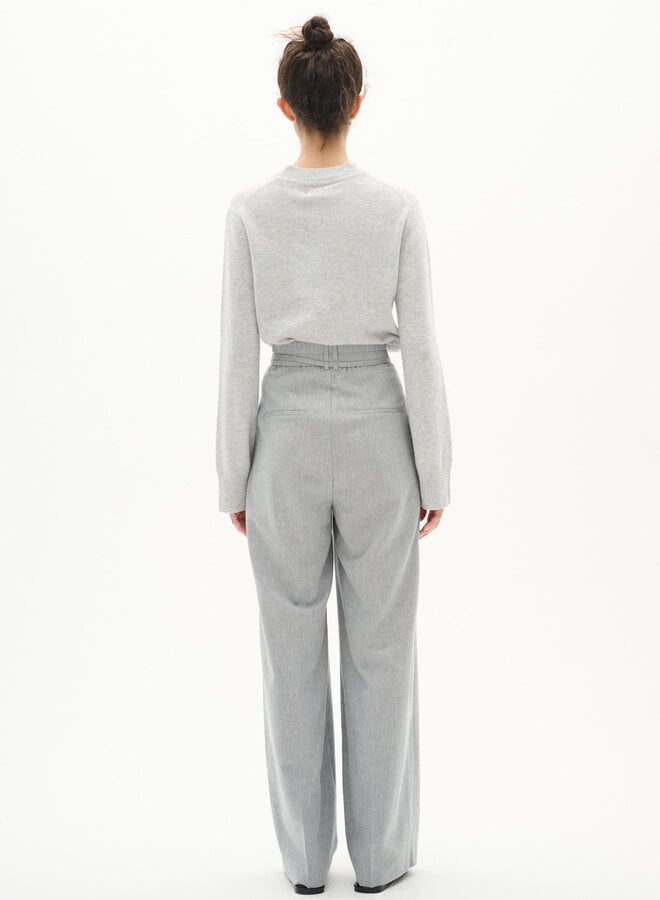 Pantalon InWear Yan à plis gris granite mélange