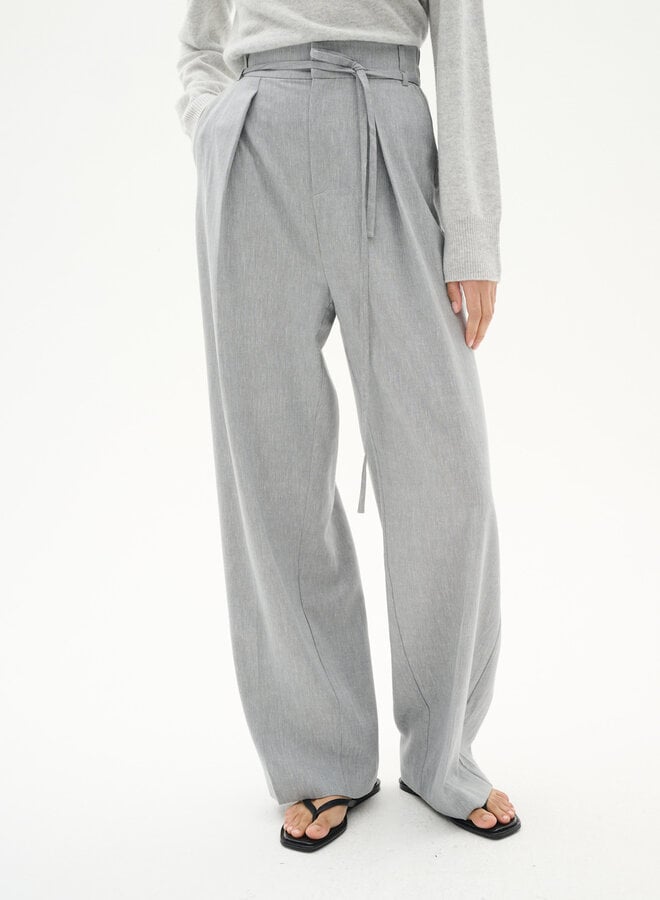 Pantalon InWear Yan à plis gris granite mélange