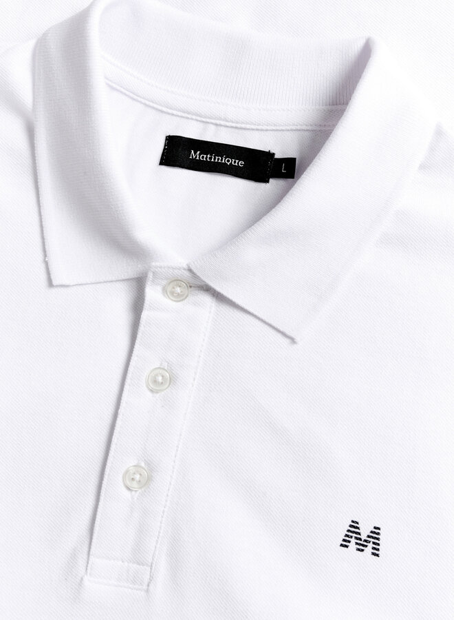 Polo Matinique Poleo blanc