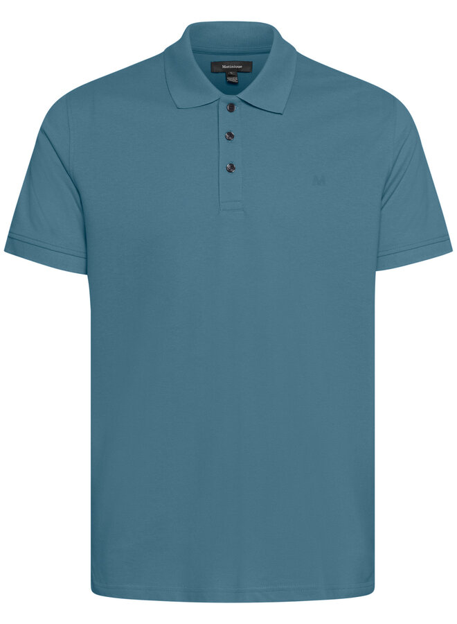 Polo Matinique Poleo bleu fusion