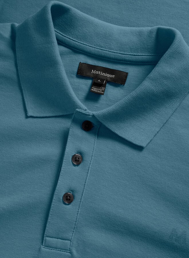 Polo Matinique Poleo bleu fusion