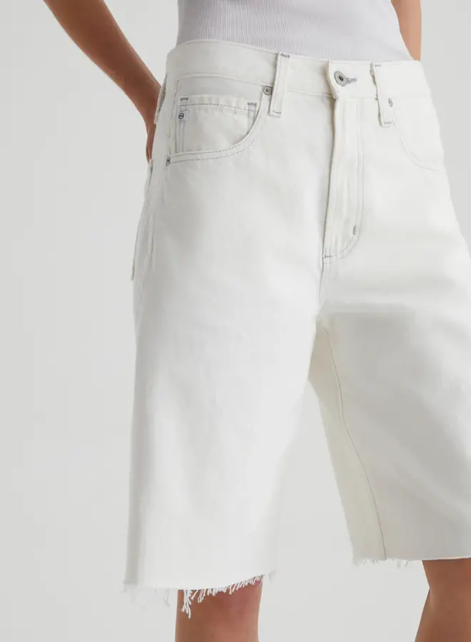 Bermuda AG Jeans Hattie - Ivory Mist