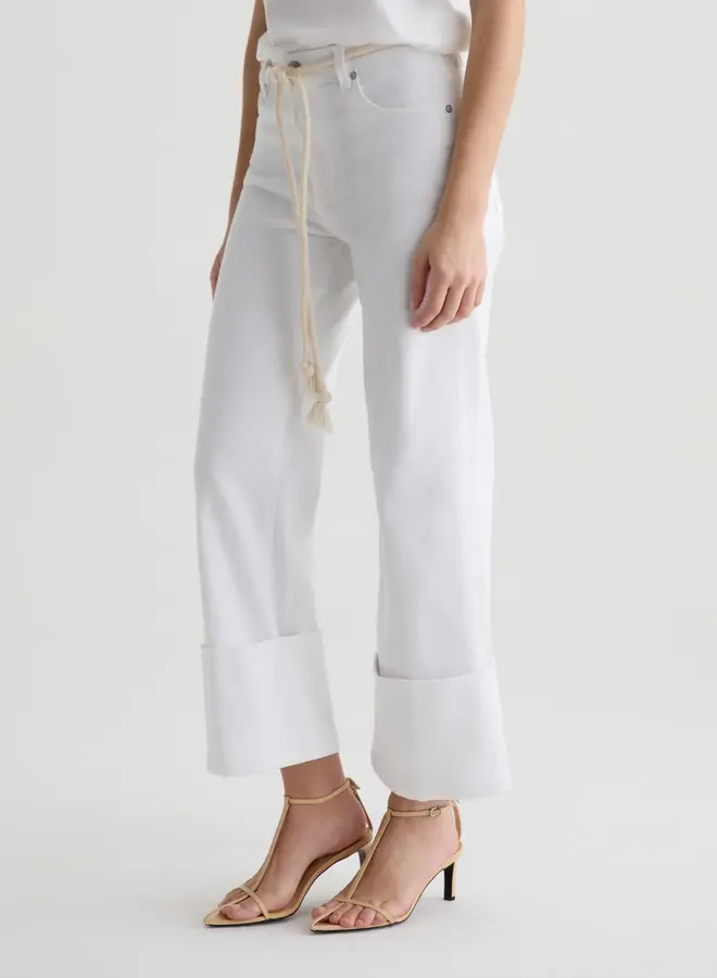 Jeans AG Jeans Saige Wide Leg - White