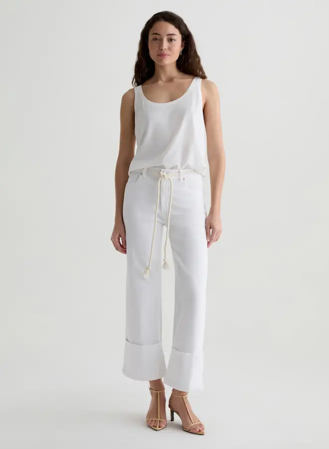 Jeans AG Jeans Saige Wide Leg - White