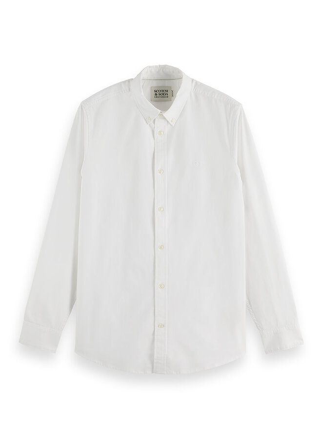 Chemise Scotch & Soda Oxford blanche