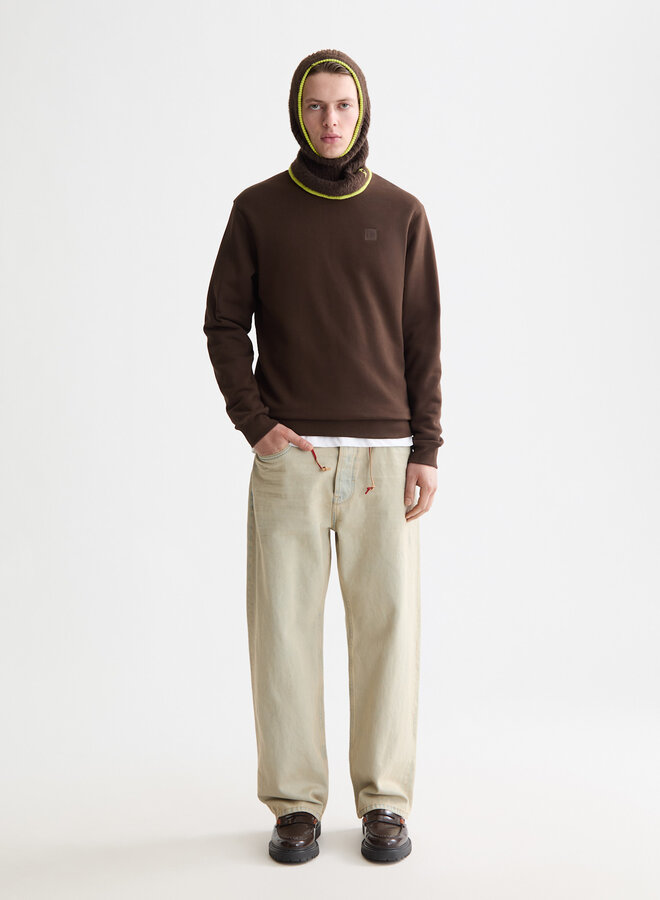 Chandail Scotch & Soda molletonné brun chocolat