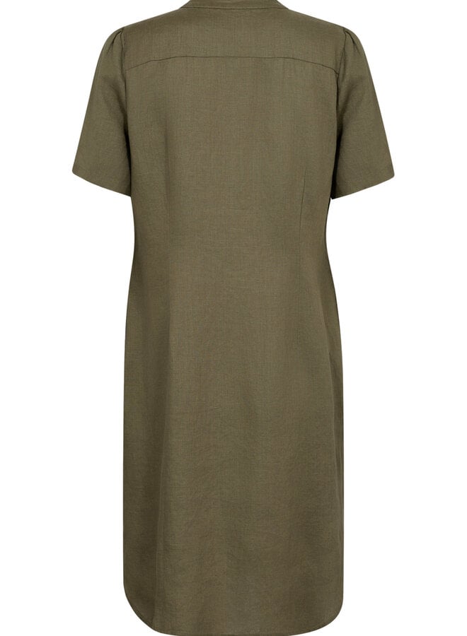 Robe PartTwo Aminase en lin khaki
