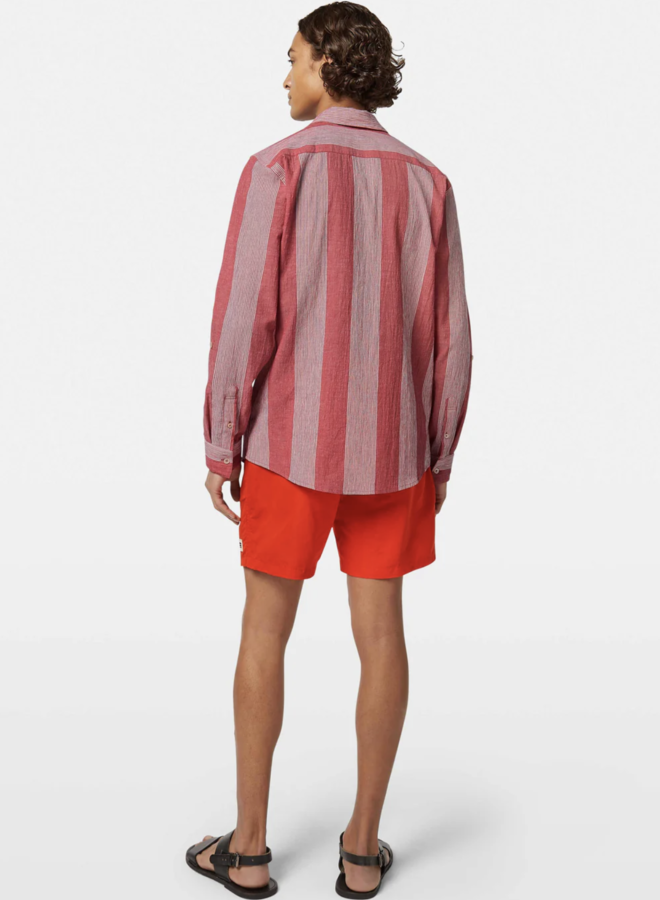 Chemise Scotch & Soda rayée rouge & blanche