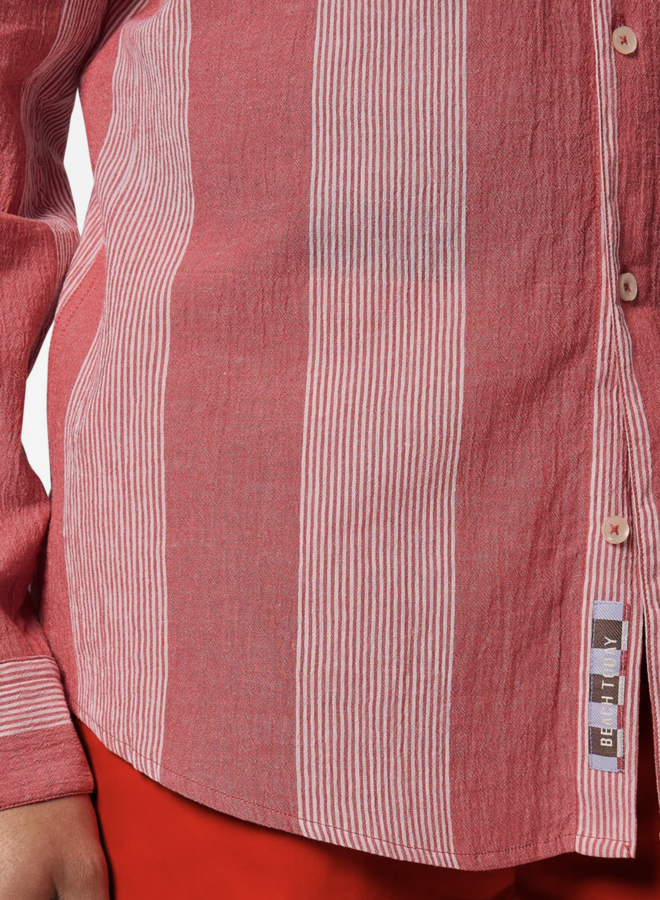 Chemise Scotch & Soda rayée rouge & blanche