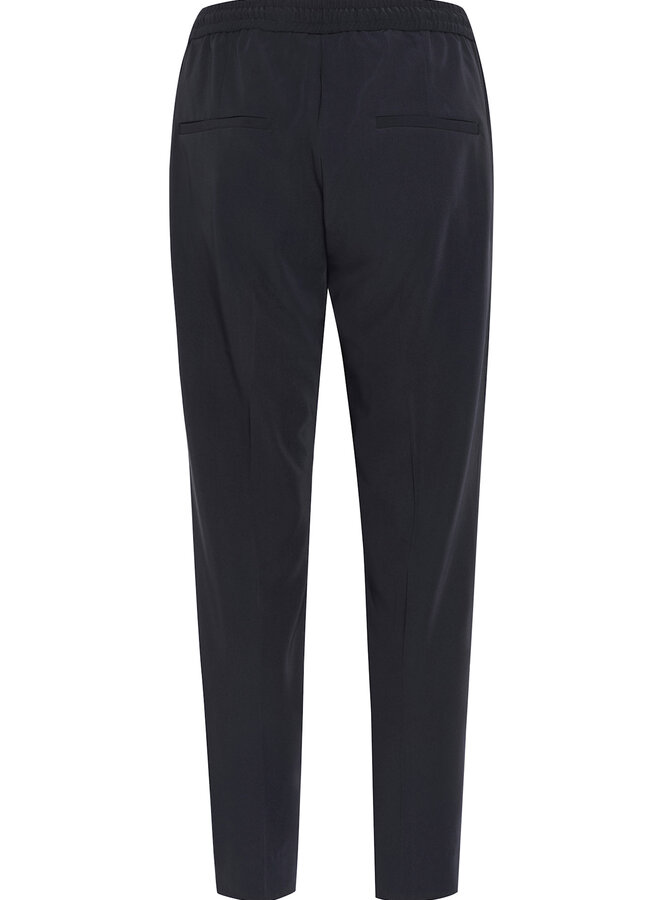 Pantalon InWear Adian à taille élastique bleu marine