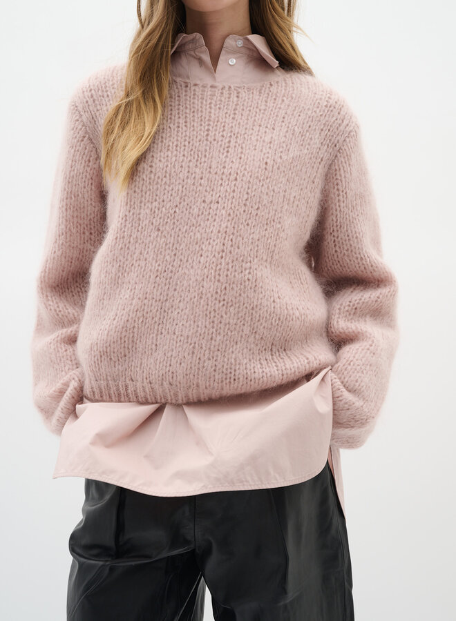 Tricot InWear Jetra en mohair rose blush