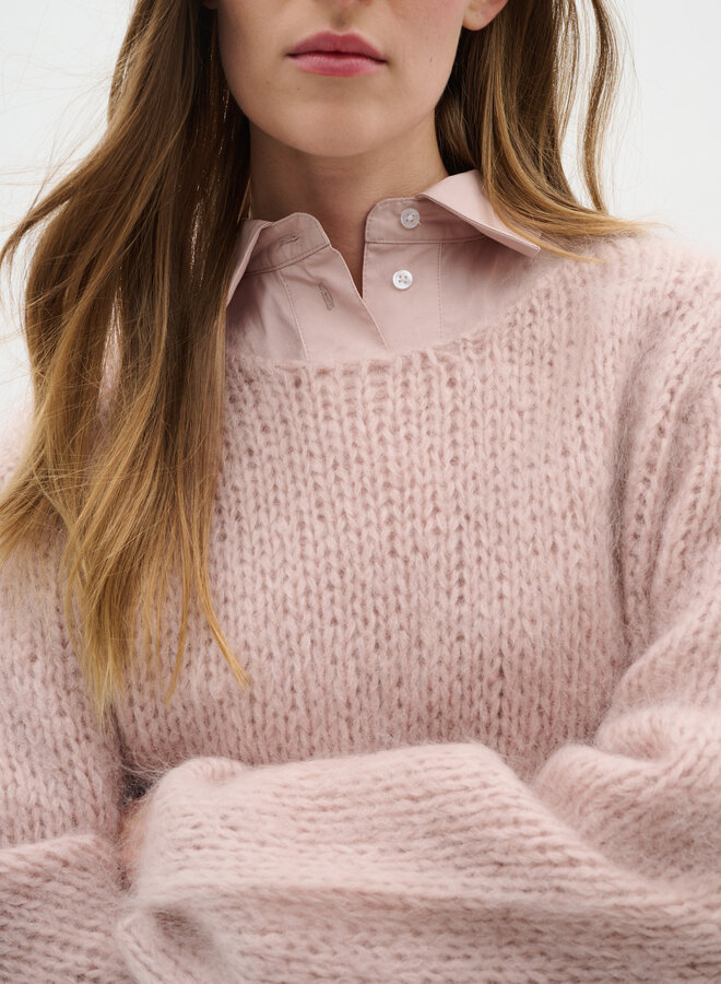 Tricot InWear Jetra en mohair rose blush