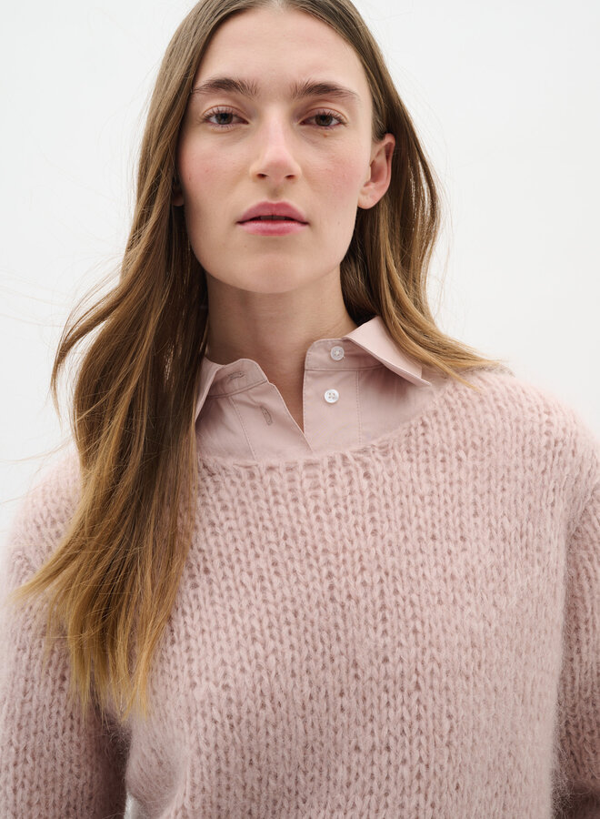 Tricot InWear Jetra en mohair rose blush