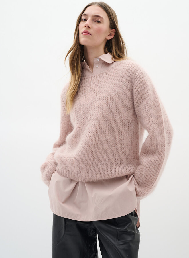 Tricot InWear Jetra en mohair rose blush