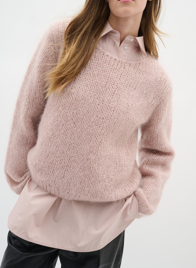 Tricot InWear Jetra en mohair rose blush