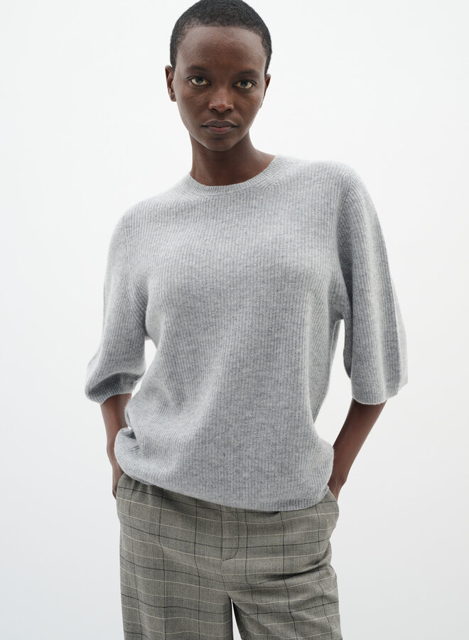 Tricot InWear Garo surdimensionné gris granite mélange