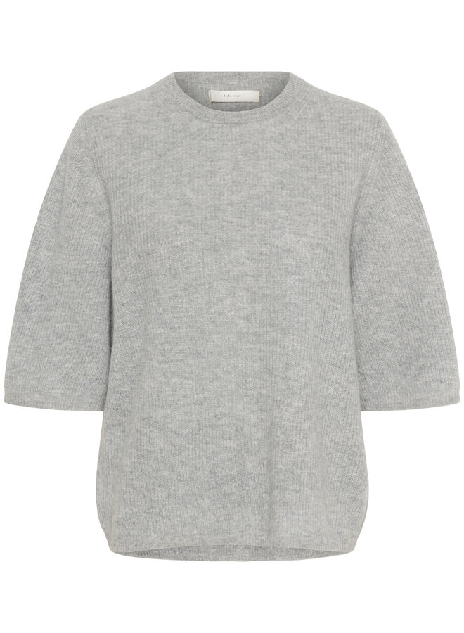 Tricot InWear Garo surdimensionné gris granite mélange