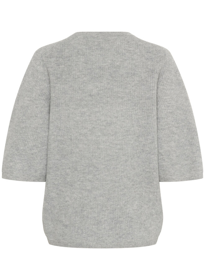 Tricot InWear Garo surdimensionné gris granite mélange