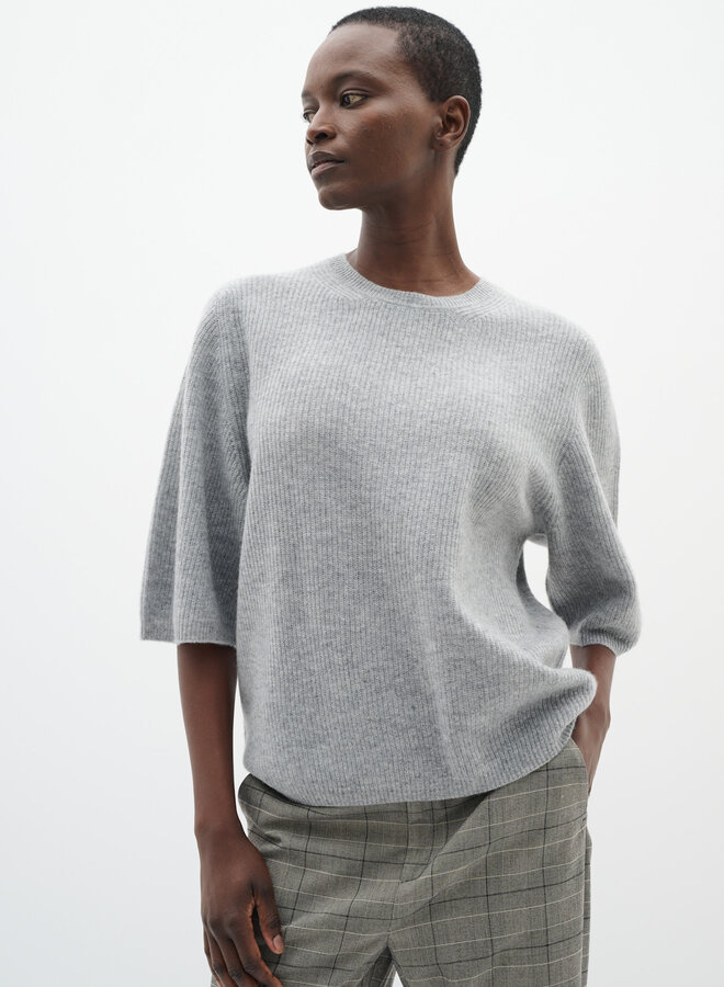 Tricot InWear Garo surdimensionné gris granite mélange