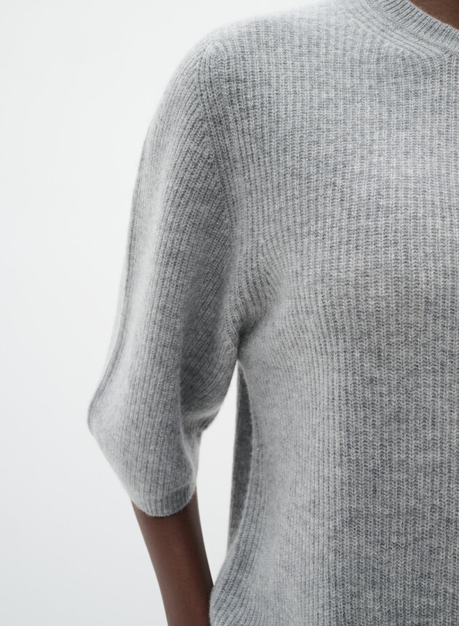 Tricot InWear Garo surdimensionné gris granite mélange