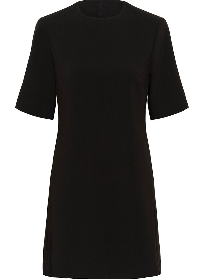 Robe InWear Bryelle à manches courtes noire