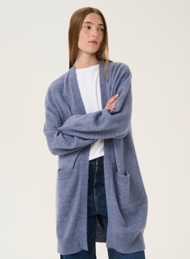 Cardigan mi-long InWear Guni bleu lavande