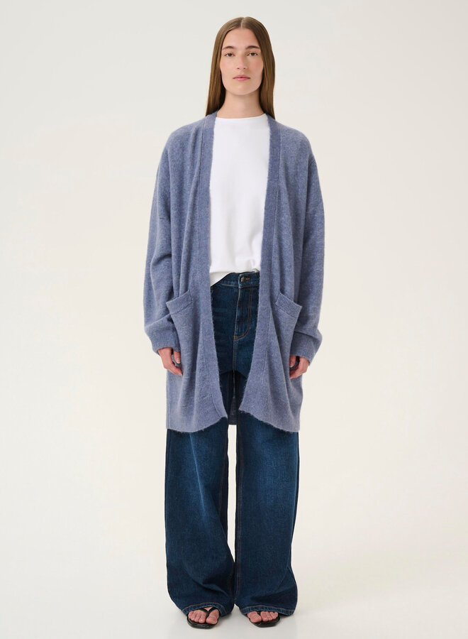 Cardigan mi-long InWear Guni bleu lavande