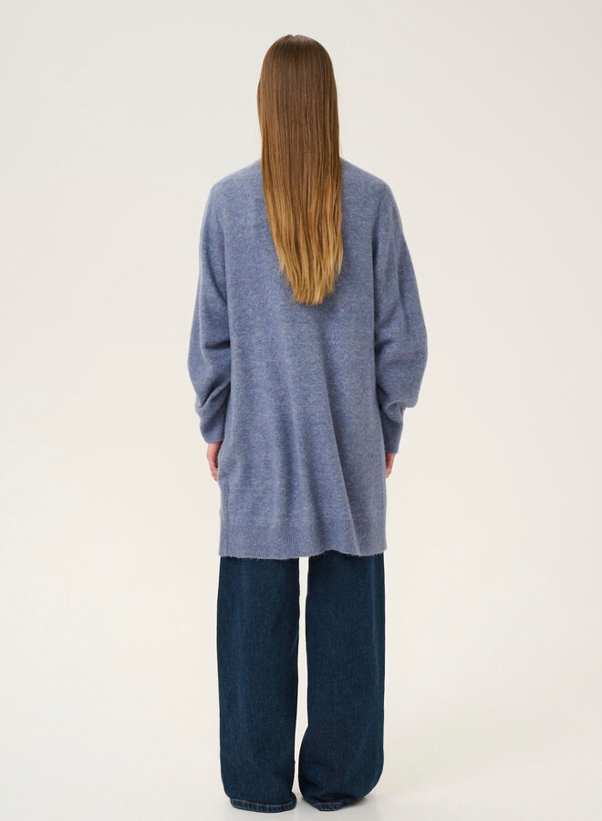 Cardigan mi-long InWear Guni bleu lavande