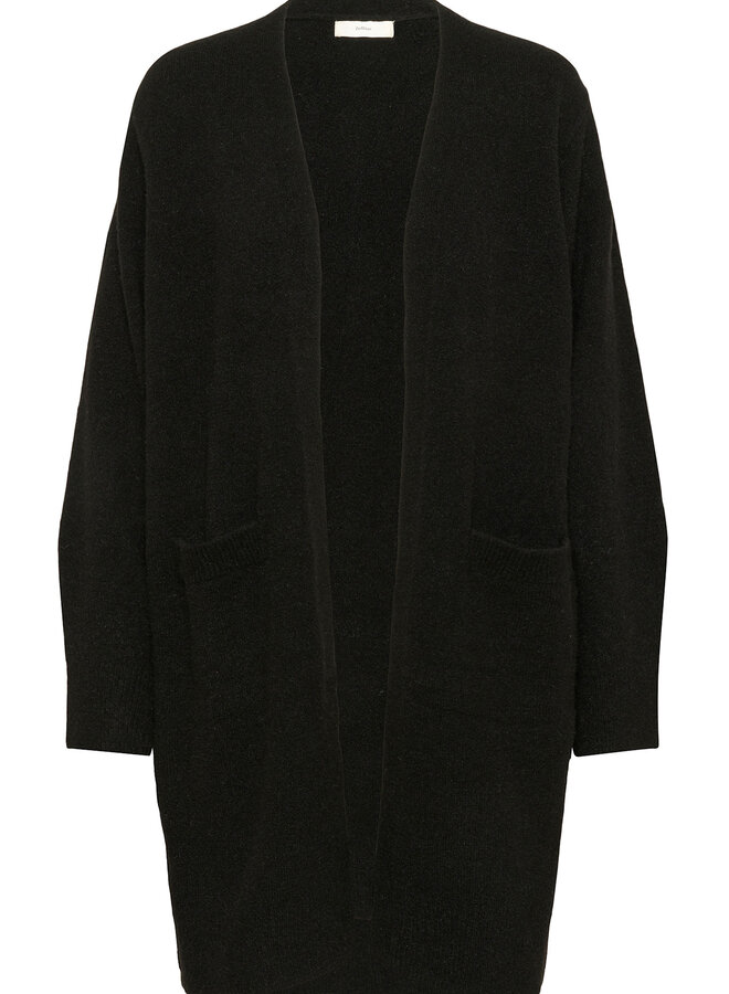 Cardigan mi-long InWear Guni noir