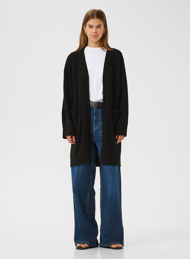 Cardigan mi-long InWear Guni noir