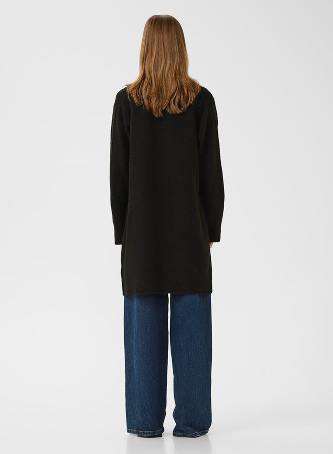 Cardigan mi-long InWear Guni noir