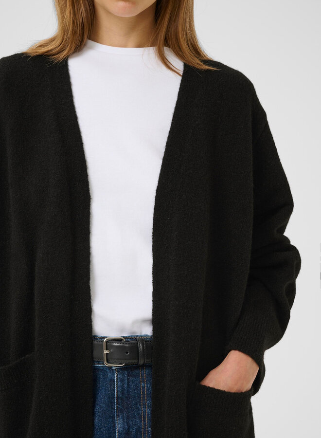 Cardigan mi-long InWear Guni noir