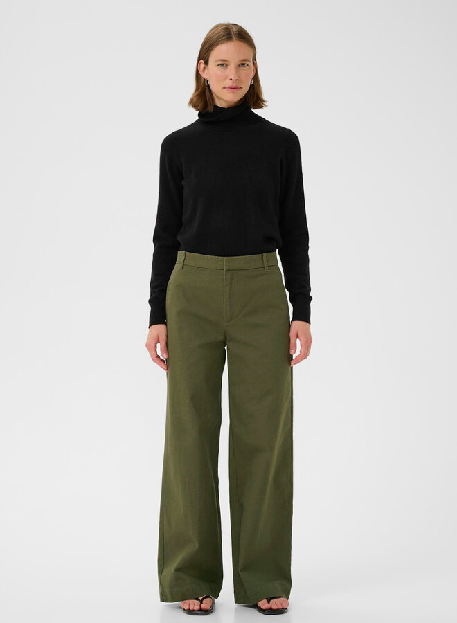 Pantalon InWear Nicky vert lierre