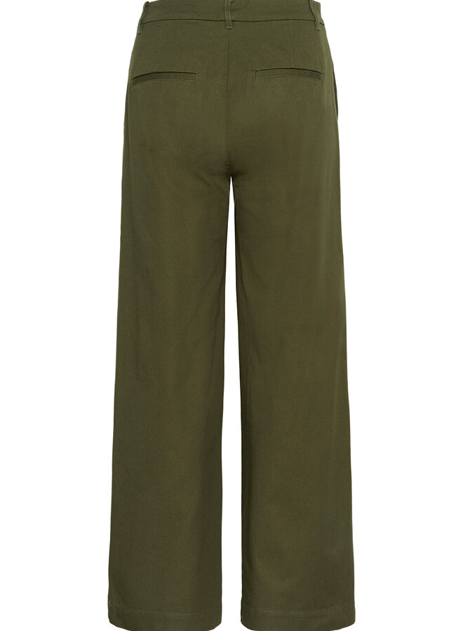 Pantalon InWear Nicky vert lierre