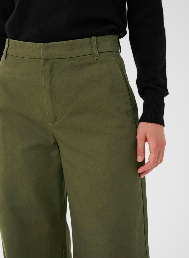 Pantalon InWear Nicky vert lierre