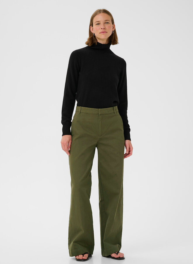 Pantalon InWear Nicky vert lierre