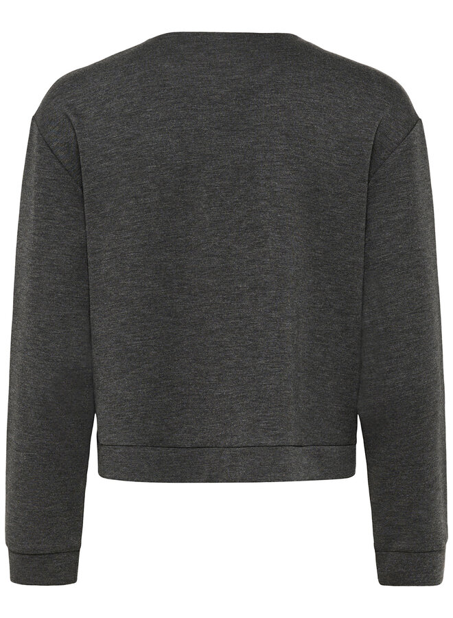 Jacket InWear Gida en jersey avec boutons or gris foncé