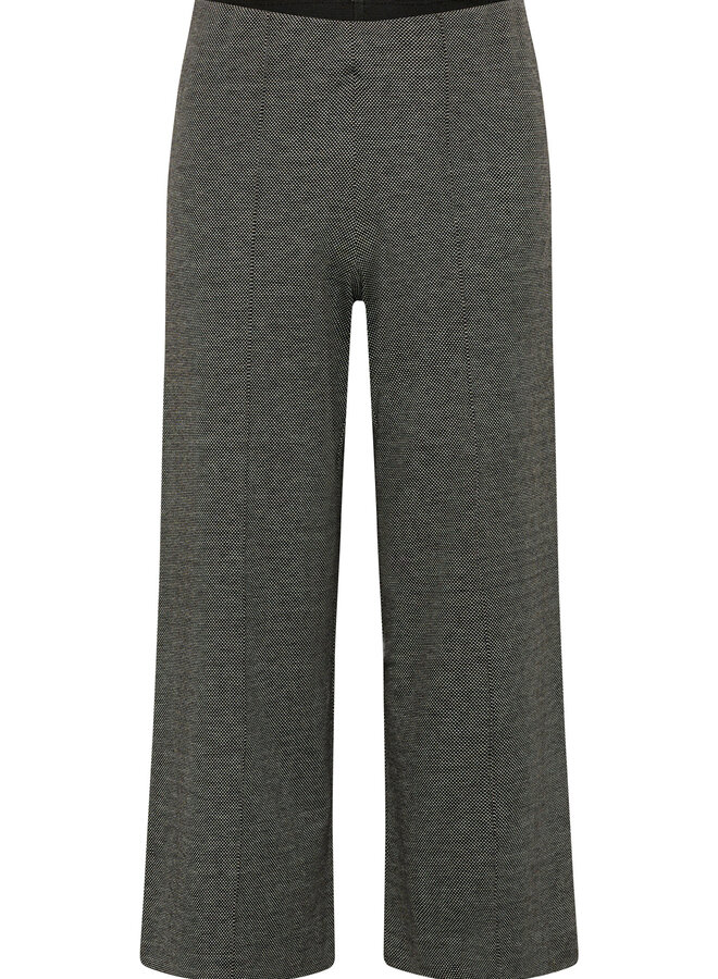 Pantalon Part Two Ilian à taille élastique poivre & sel