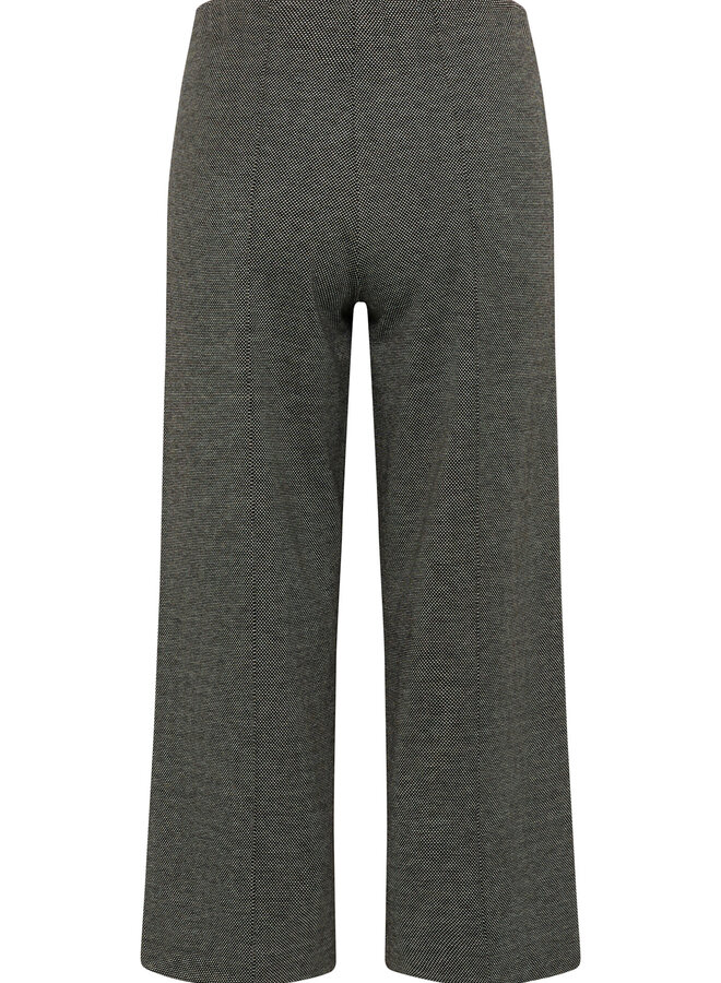 Pantalon Part Two Ilian à taille élastique poivre & sel