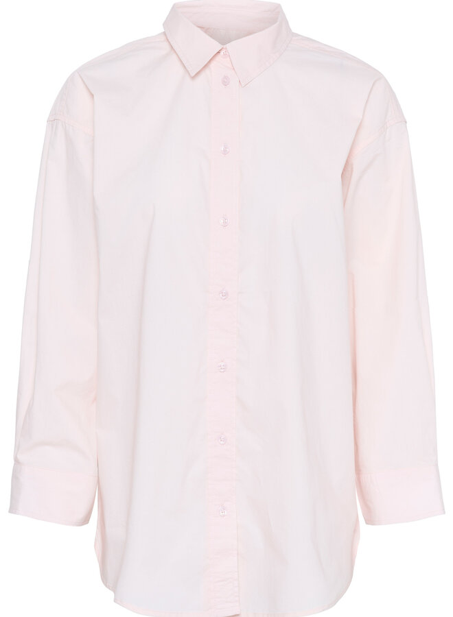 Chemise Part Two Savanna surdimensionnée rose pâle s t r a u s s