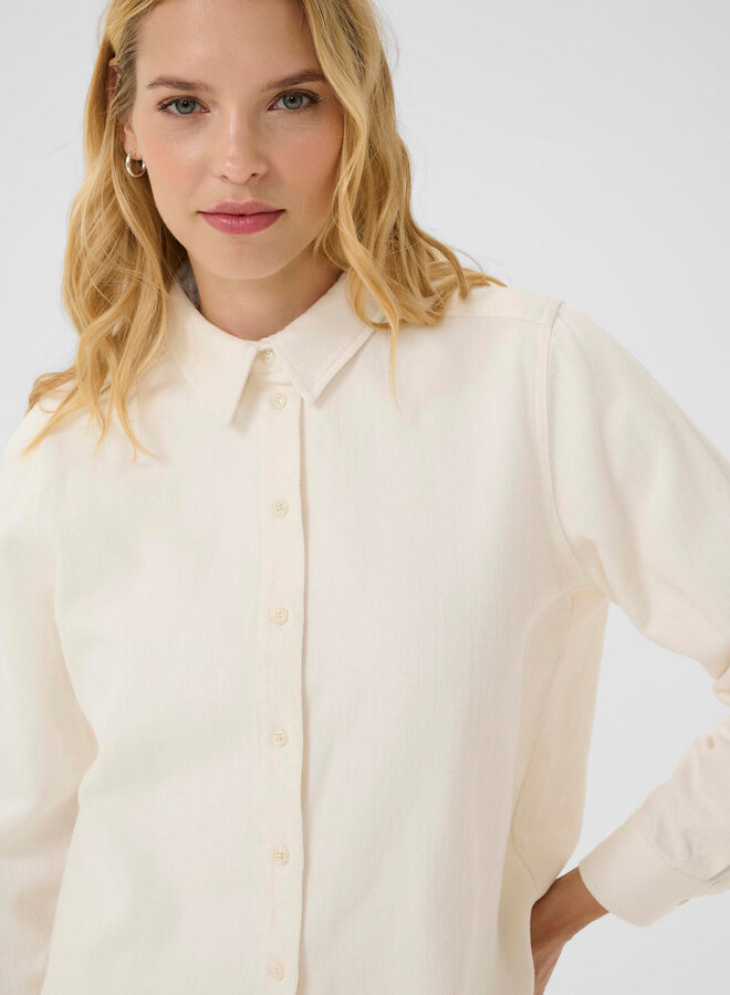 Chemise Part Two Sarafia en jeans écrue