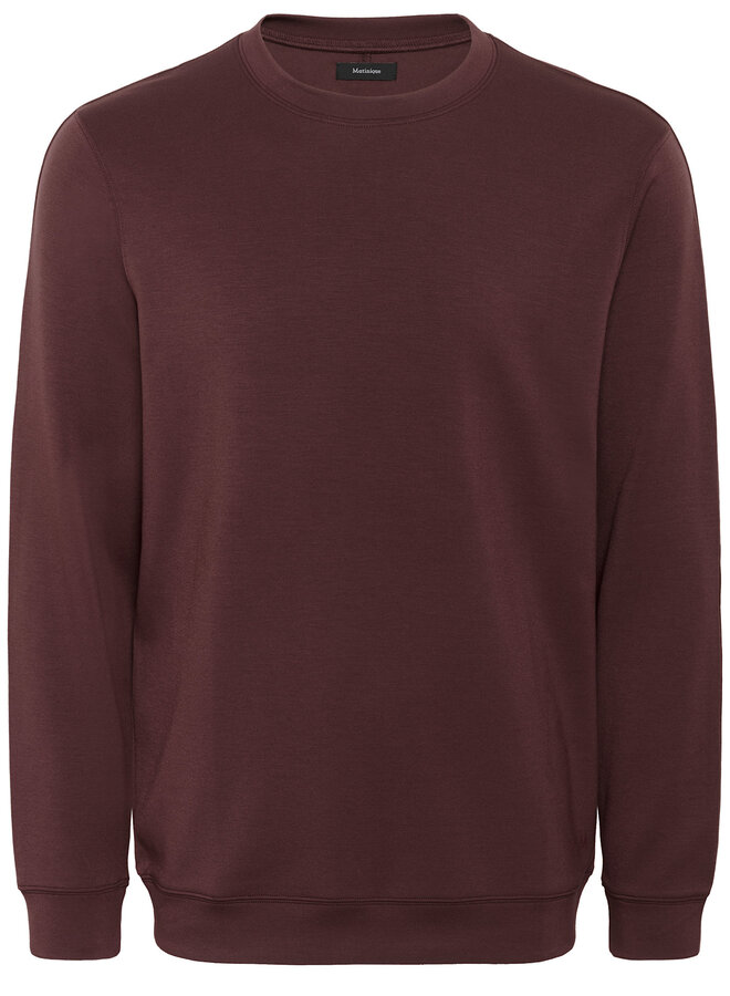 Chandail Matinique Harry en jersey doux rouge porto