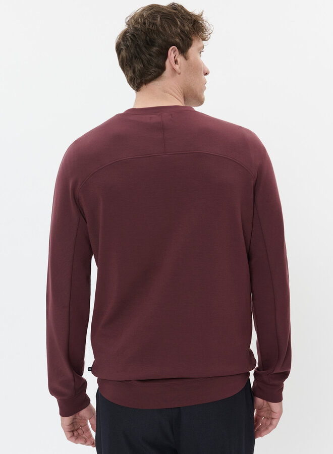 Chandail Matinique Harry en jersey doux rouge porto