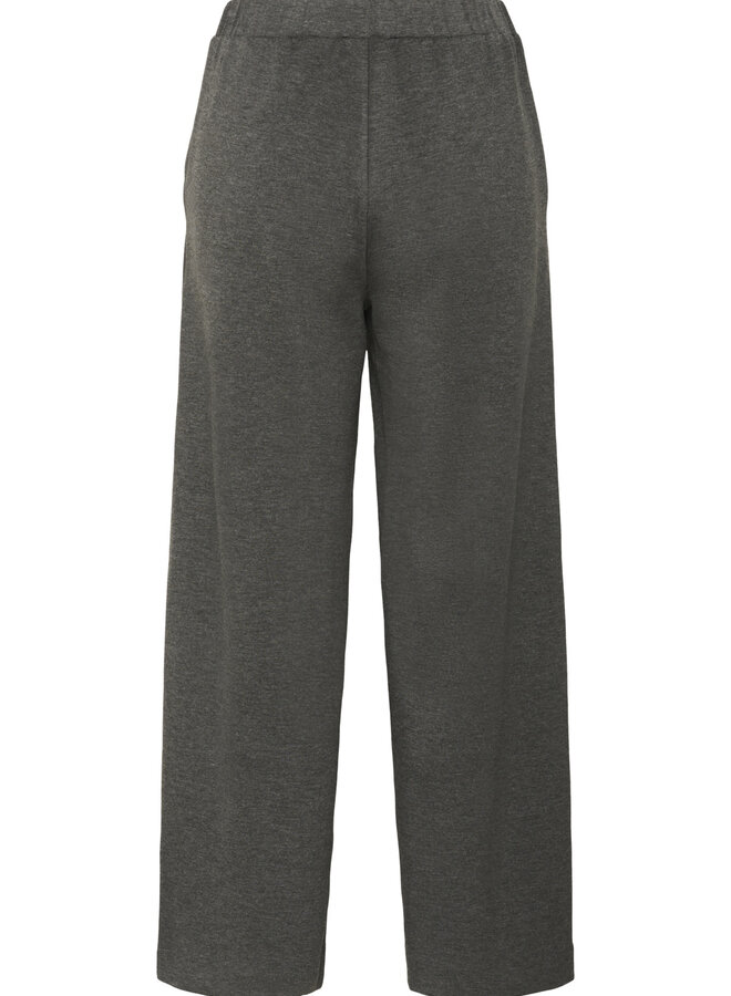 Pantalon InWear Gincette en jersey gris foncé mélange