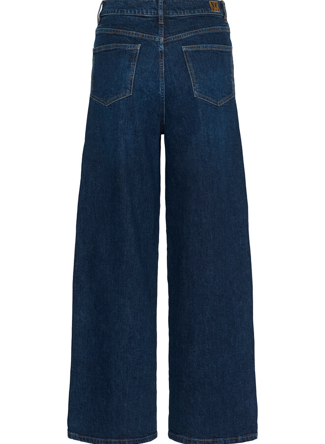 Jeans InWear Nana à jambes larges bleu moyen foncé